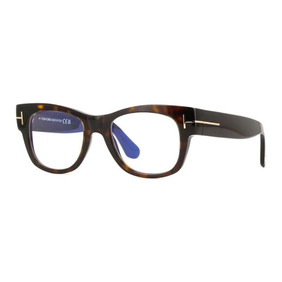 NEW TOM FORD EYEGLASSES HAVANA MEN SQUARE EYEWEAR - Picture 1 of 3
